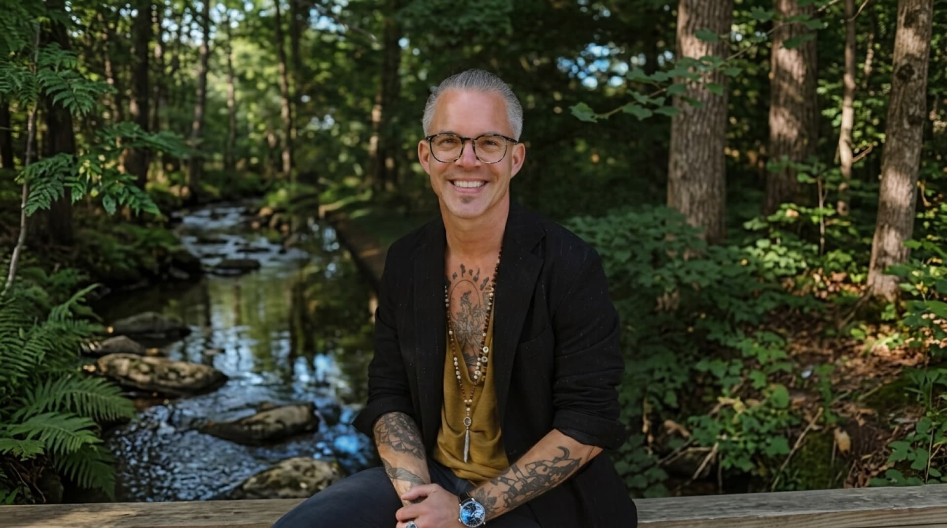 Alistair Langer smiling outdoors